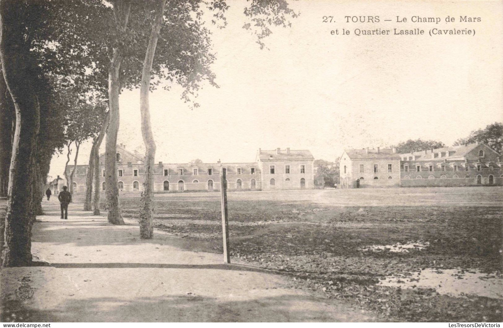 FRANCE - Tours - Le Champ De Mars Et Le Quartier Lasalle (Cavalerie) - Carte Postale Ancienne - Tours