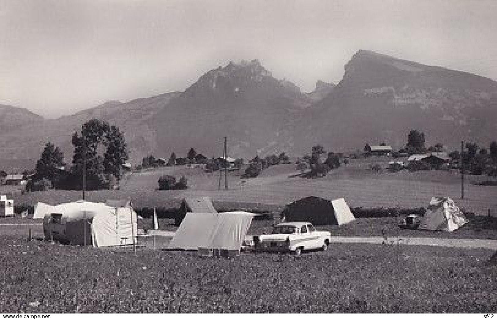 CAMPING   AESCHI  OB SPIEZ  + AUTO - Aeschi Bei Spiez