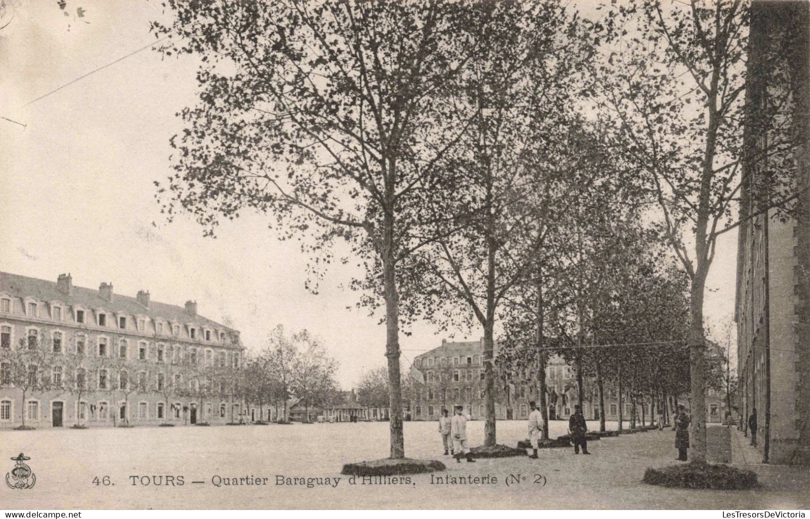 FRANCE - Tours - Quartier Baraguay D'Hilliers, Infanterie (N°2)  - Carte Postale Ancienne - Tours