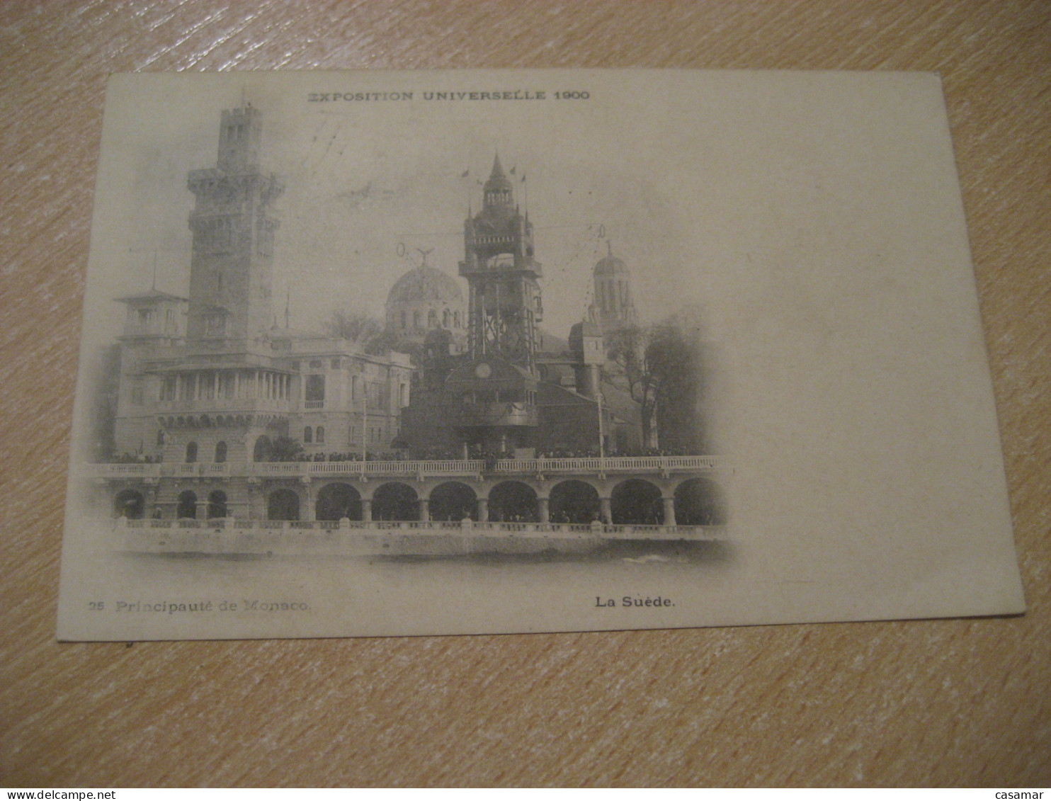 PARIS 1900 Universal Exposition Cancel To Montpellier Principaute De Monaco La Suede Postcard FRANCE Expo Universelle - 1900 – Parigi (Francia)