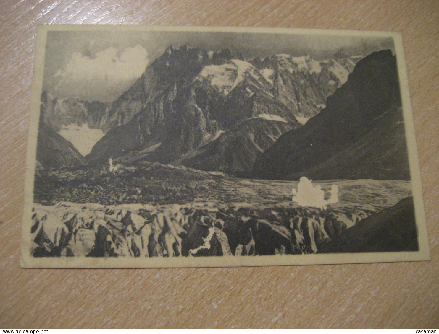 LYON BROTTEAUX 1931 To Charbonnieres-les-Bains Cigarettes Gitanes Tobacco Cancel Chamonix Mont-Blanc Postcard FRANCE - Tabaco