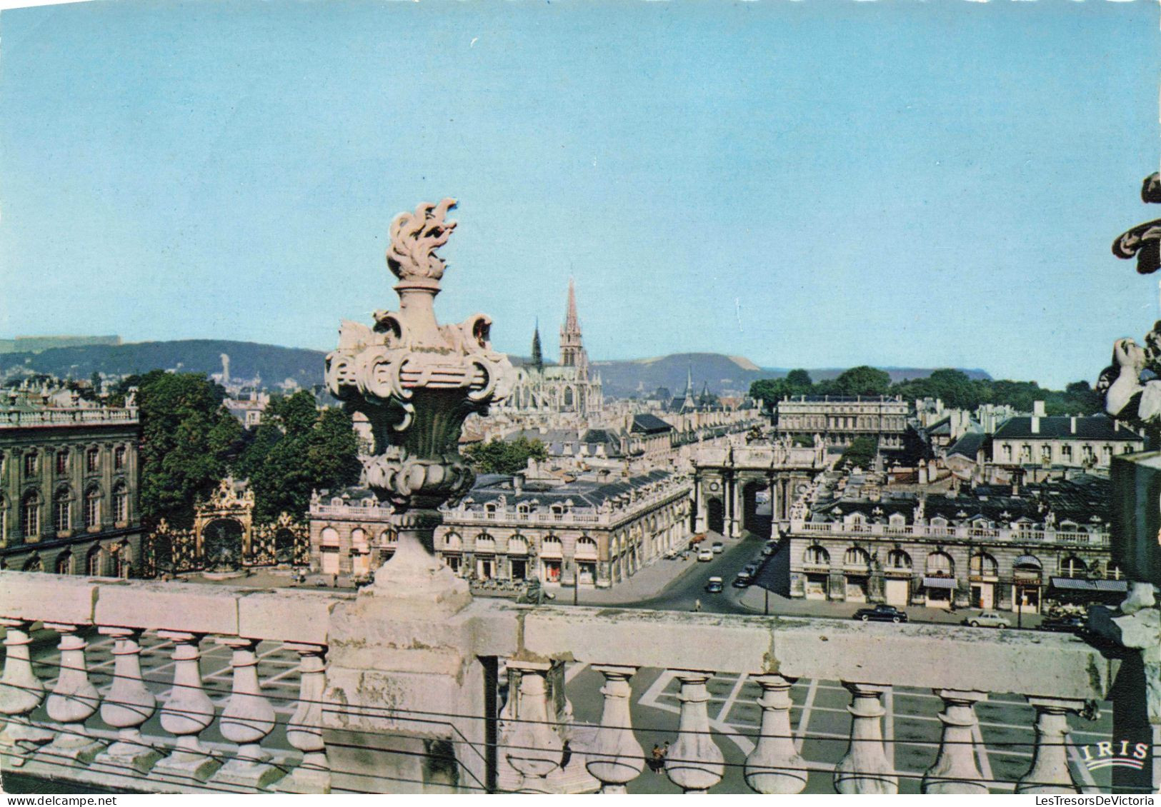 FRANCE - Nancy - Place Stanislas Et L'arc De Triomphe - Colorisé - Carte Postale Ancienne - Nancy