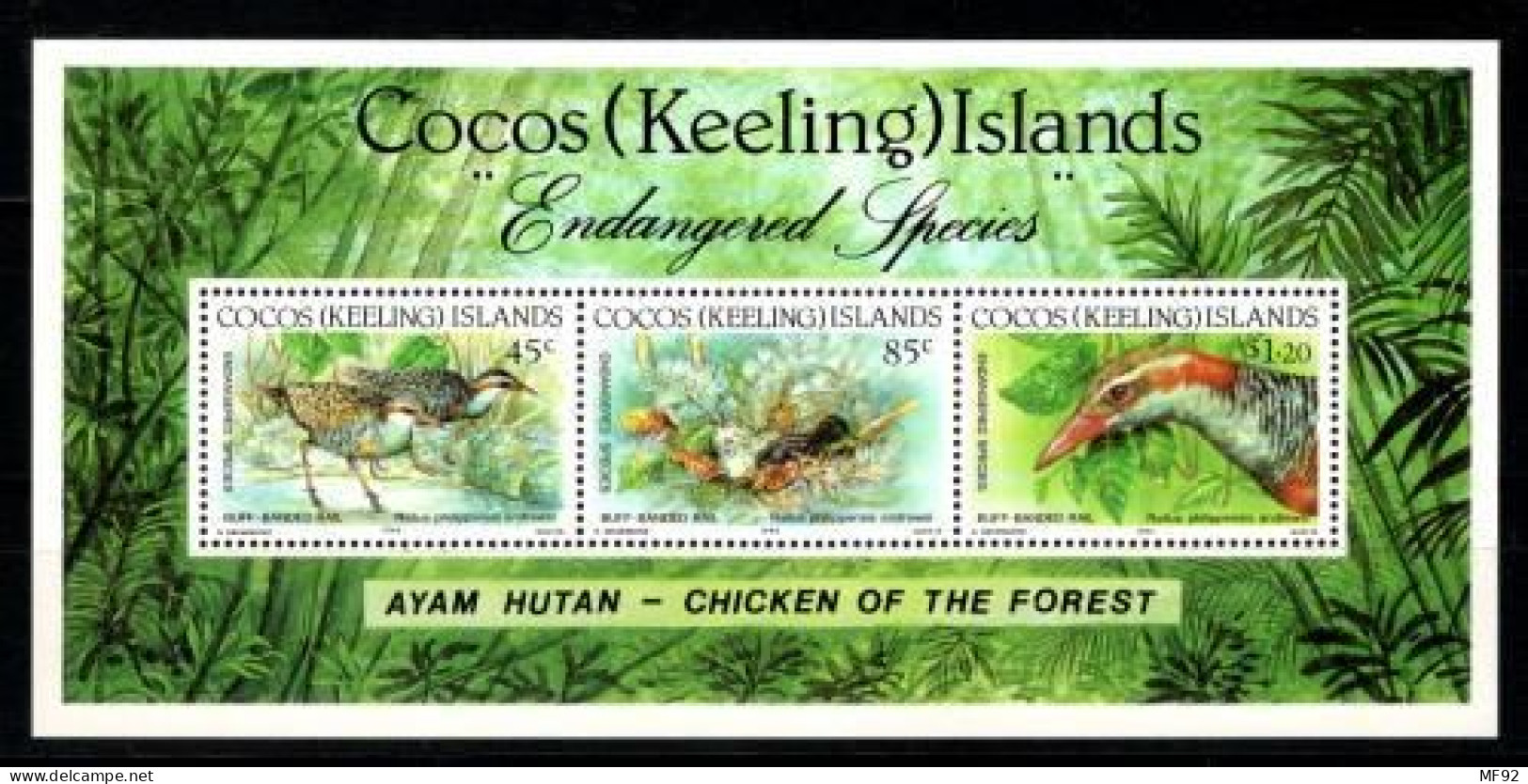 Islas Cocos (Hoja Bloque) Nº 12 - Cocos (Keeling) Islands