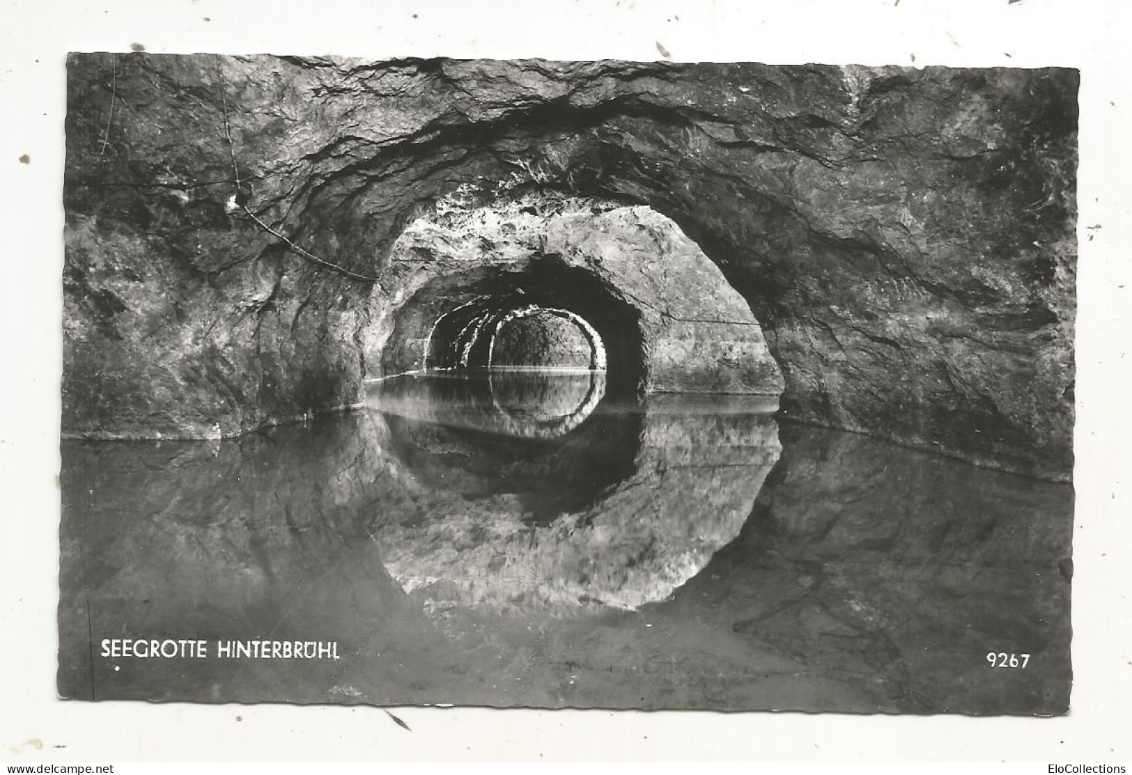 Cp, Autriche,Seegrotte Hinterbruhl,  Vierge, 2 Scans - Mödling