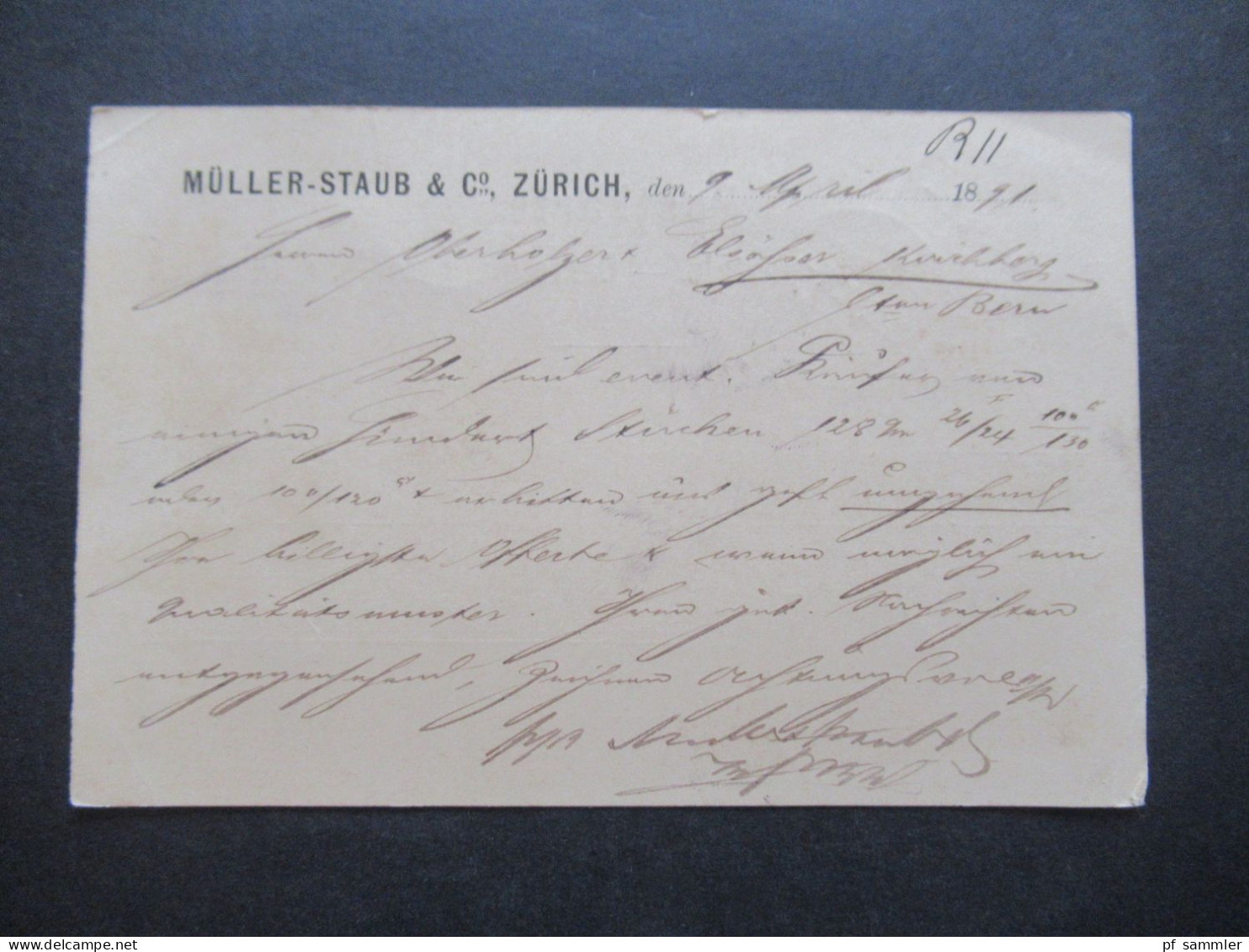 1889 - 1894 Belege Posten Schweiz Firmen PK insgesamt 40 Stück!! Bedruckte Karten / dekorative Karten / klare Stempel