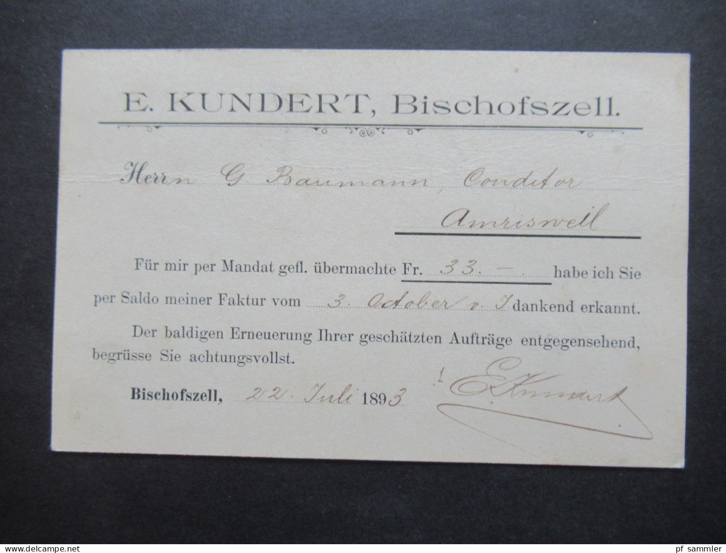 1889 - 1894 Belege Posten Schweiz Firmen PK insgesamt 40 Stück!! Bedruckte Karten / dekorative Karten / klare Stempel