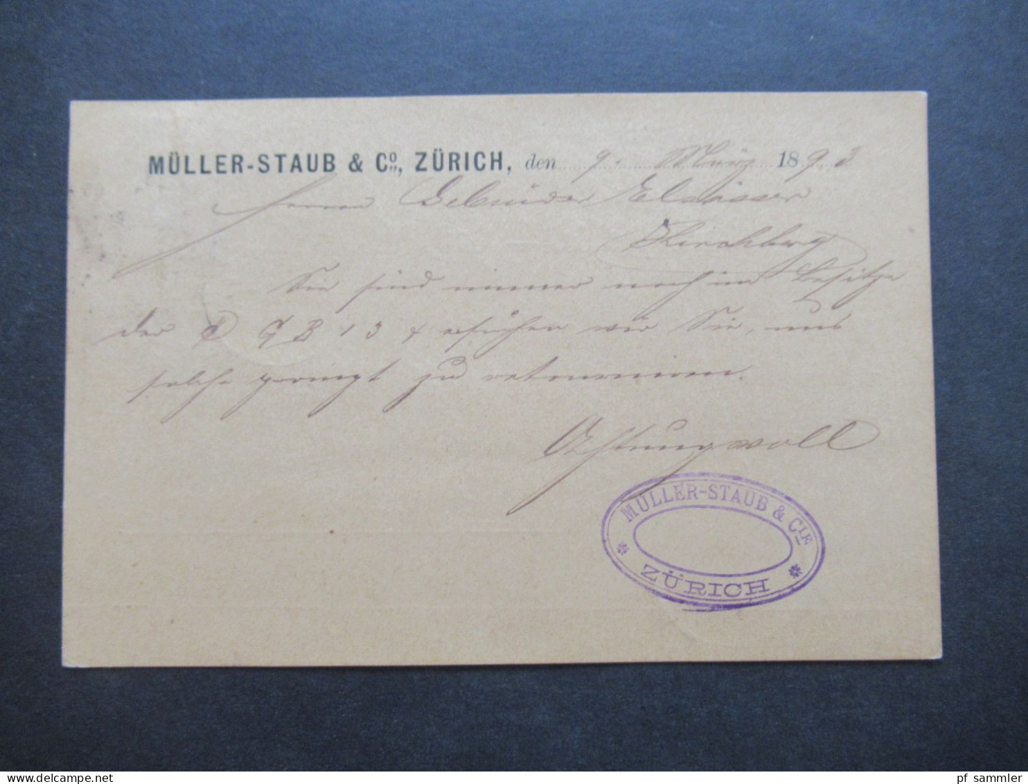 1889 - 1894 Belege Posten Schweiz Firmen PK insgesamt 40 Stück!! Bedruckte Karten / dekorative Karten / klare Stempel