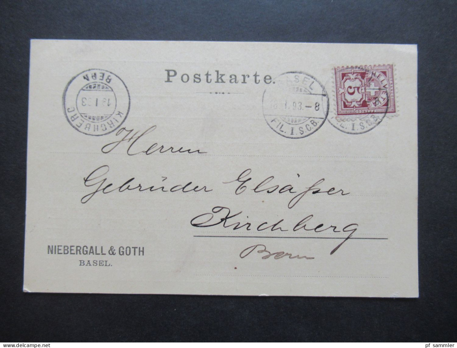 1889 - 1894 Belege Posten Schweiz Firmen PK insgesamt 40 Stück!! Bedruckte Karten / dekorative Karten / klare Stempel