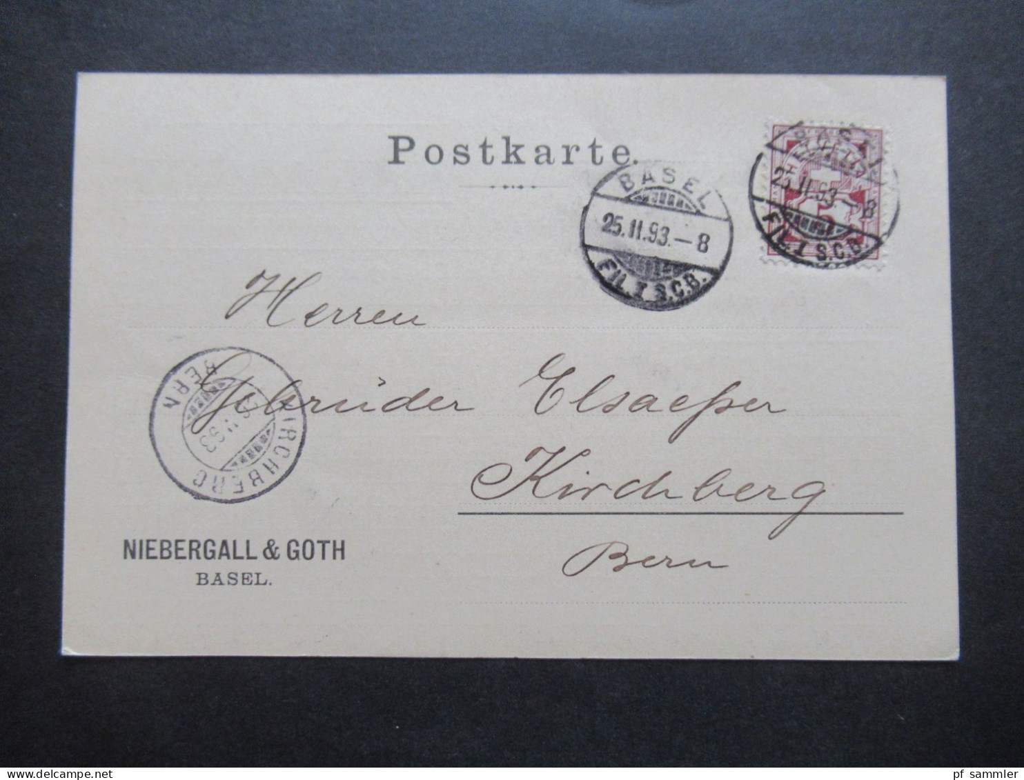 1889 - 1894 Belege Posten Schweiz Firmen PK insgesamt 40 Stück!! Bedruckte Karten / dekorative Karten / klare Stempel