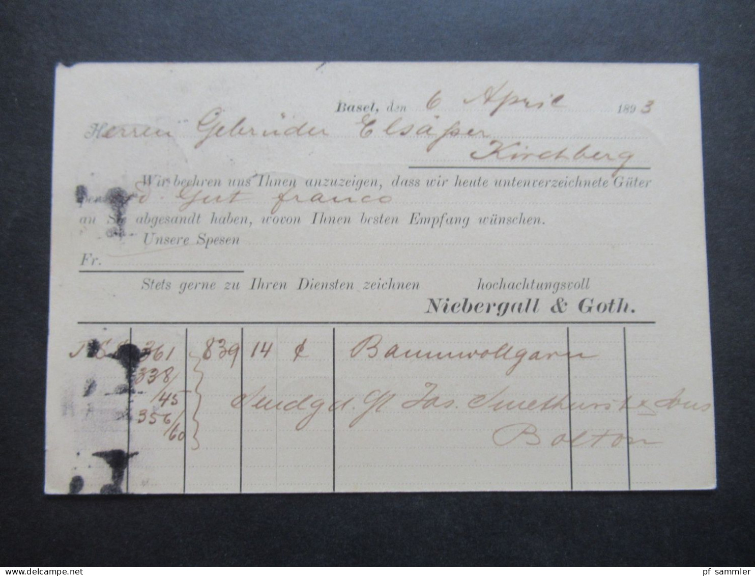 1889 - 1894 Belege Posten Schweiz Firmen PK insgesamt 40 Stück!! Bedruckte Karten / dekorative Karten / klare Stempel