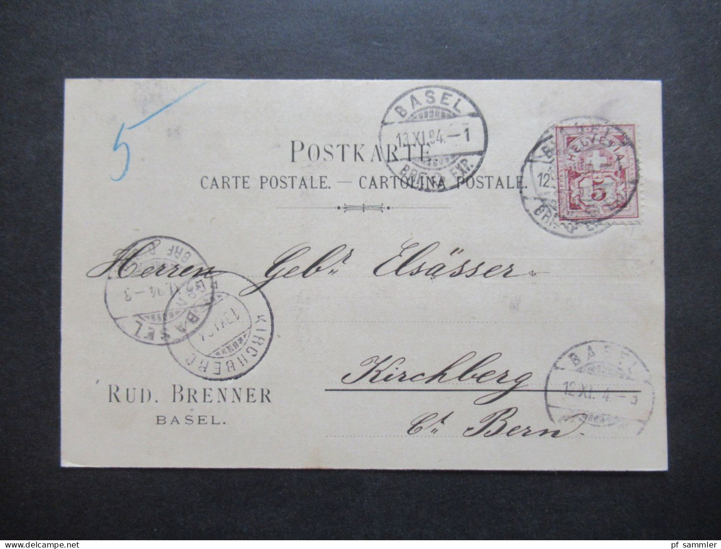 1889 - 1894 Belege Posten Schweiz Firmen PK insgesamt 40 Stück!! Bedruckte Karten / dekorative Karten / klare Stempel