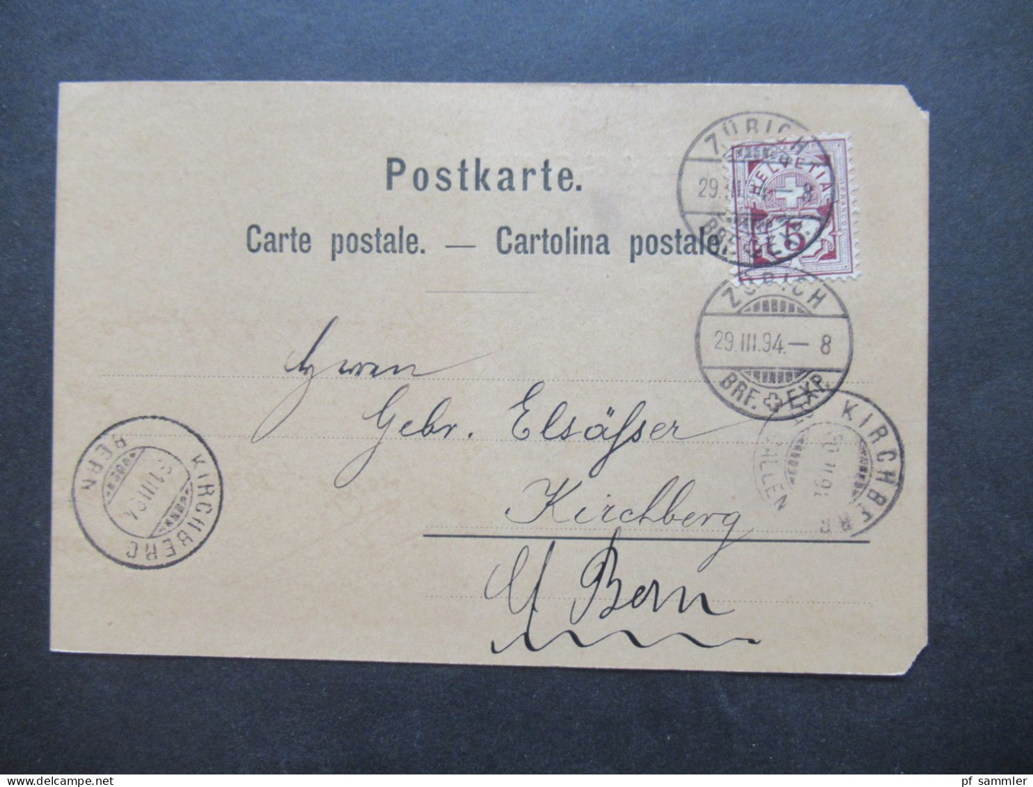 1889 - 1894 Belege Posten Schweiz Firmen PK insgesamt 40 Stück!! Bedruckte Karten / dekorative Karten / klare Stempel