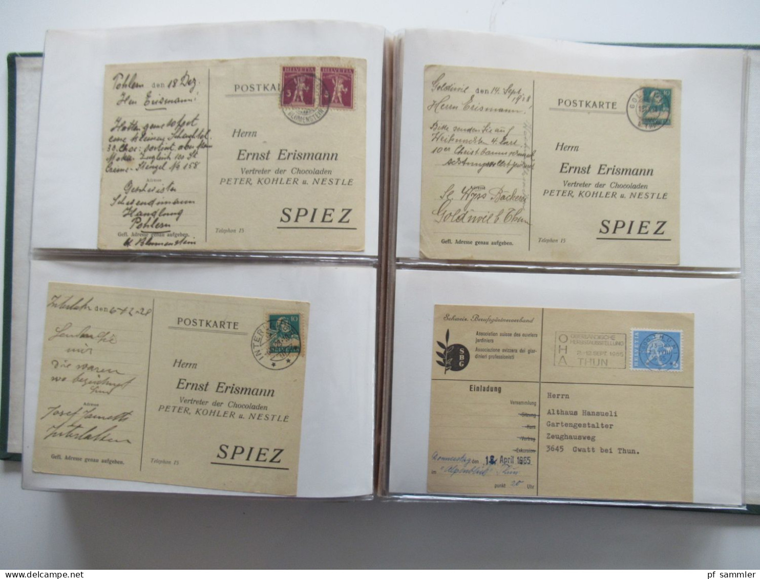 1888 - 1920er Belege Posten Schweiz Firmen PK insgesamt 120 Stück!! Bedruckte Karten / dekorative Karten/ Fundgrube!!