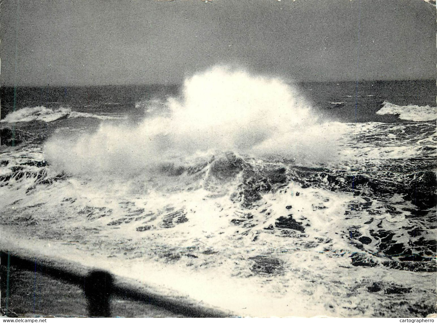 Belgium Bad Oostduinkerke Stormy See - Oostduinkerke