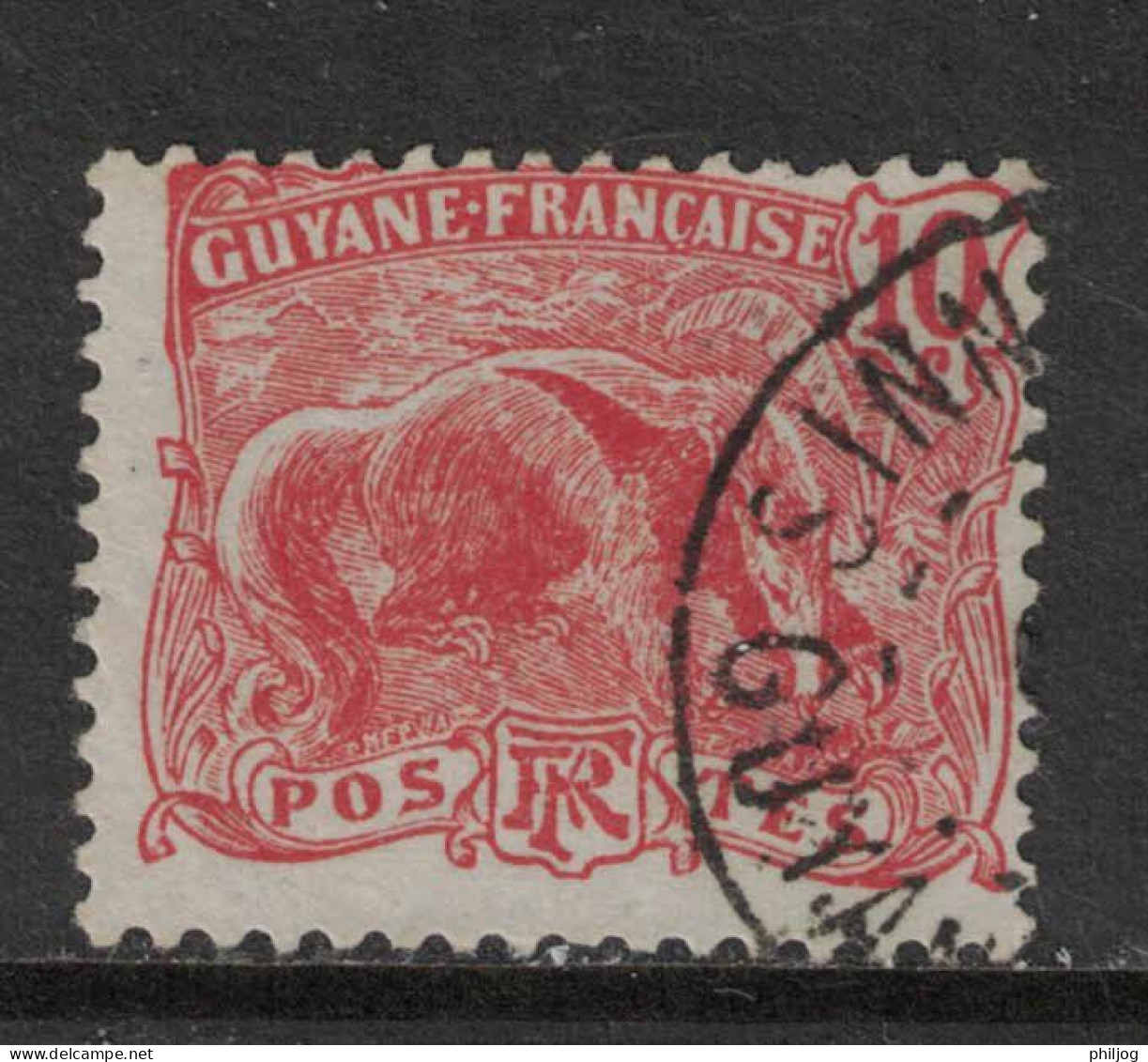 Guyane - French Guiana - Yvert 77 Oblitéré  SANNAMARY - Scott#58 - Oblitérés