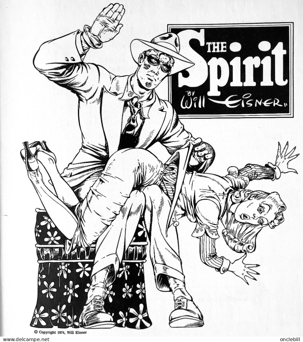 WILL EISNER The Spirit Coloring Book 1974 Très Bon état - Otros Editores