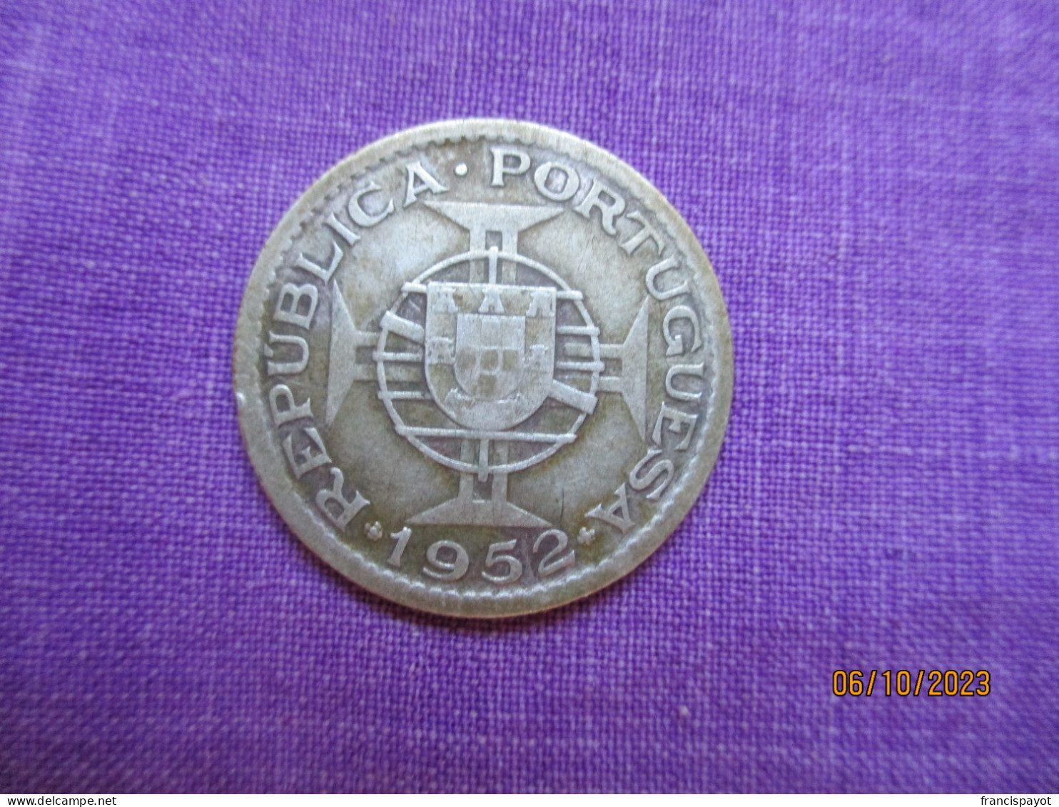 Angola: 10 Escudos 1952 - Angola