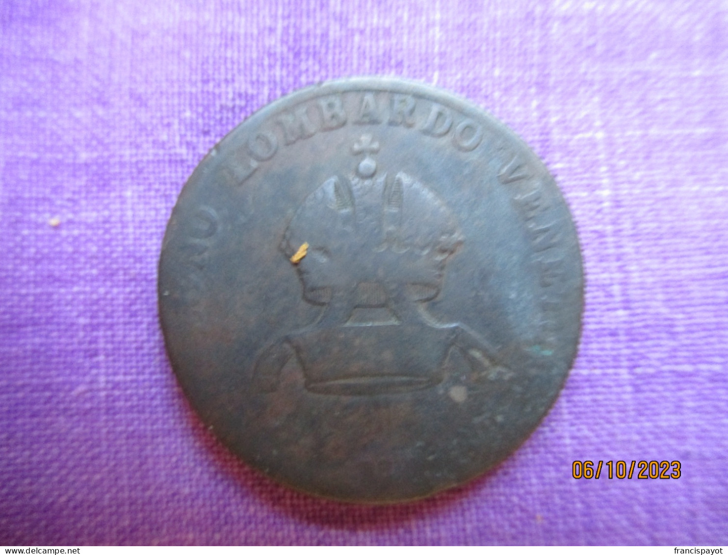 Italy: Lombardia - Venetia 5 Centesimi 1822 M - Lombardo-Veneto