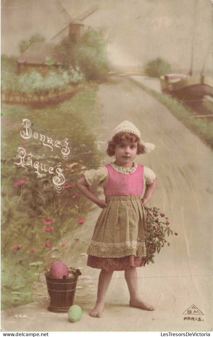 FÊTES - VŒUX - Pâques - Bonnes Pâques - Colorisé - Carte Postale Ancienne - Ostern