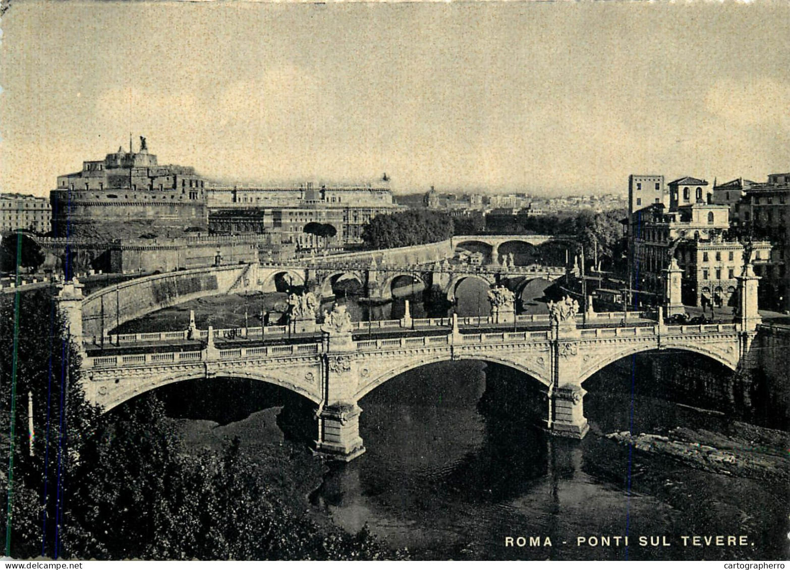 Italy Roma Ponti Sul Tevere - Pontes