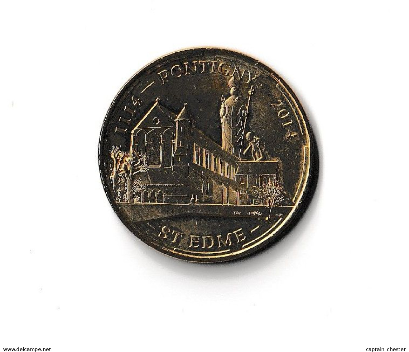 MEDAILLE MONNAIE DE PARIS - ABBAYE DE PONTIGNY SAINT EDME 2014 - 2014