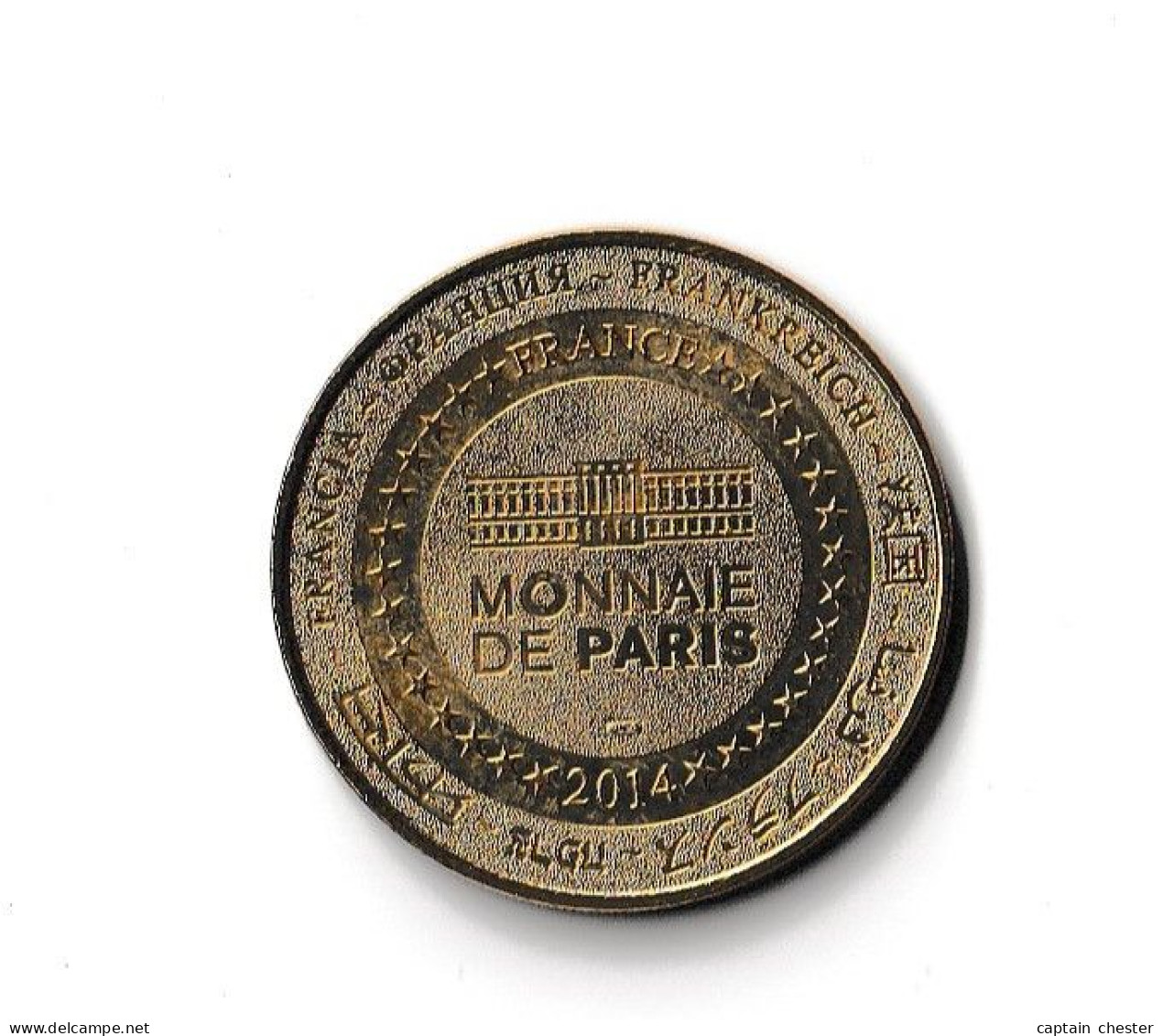 MEDAILLE MONNAIE DE PARIS - ABBAYE DE PONTIGNY SAINT EDME 2014 - 2014