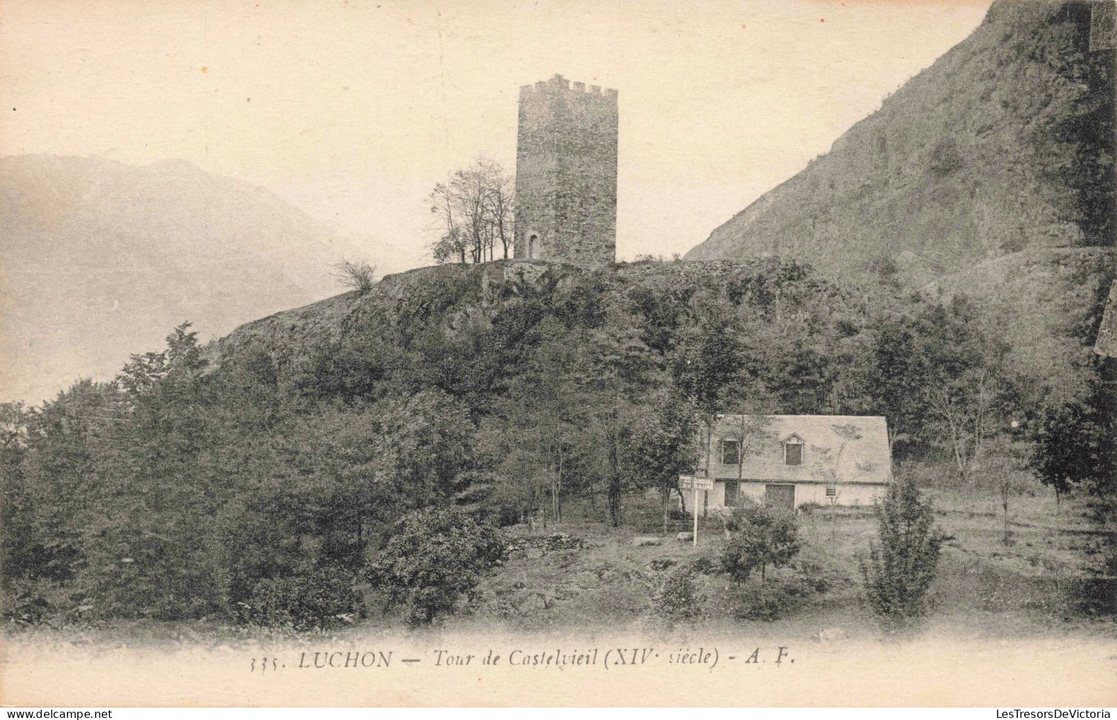 FRANCE - Luchon - Tour De Castelvieil (XIVè Siècle) - AF - Carte Postale Ancienne - Luchon