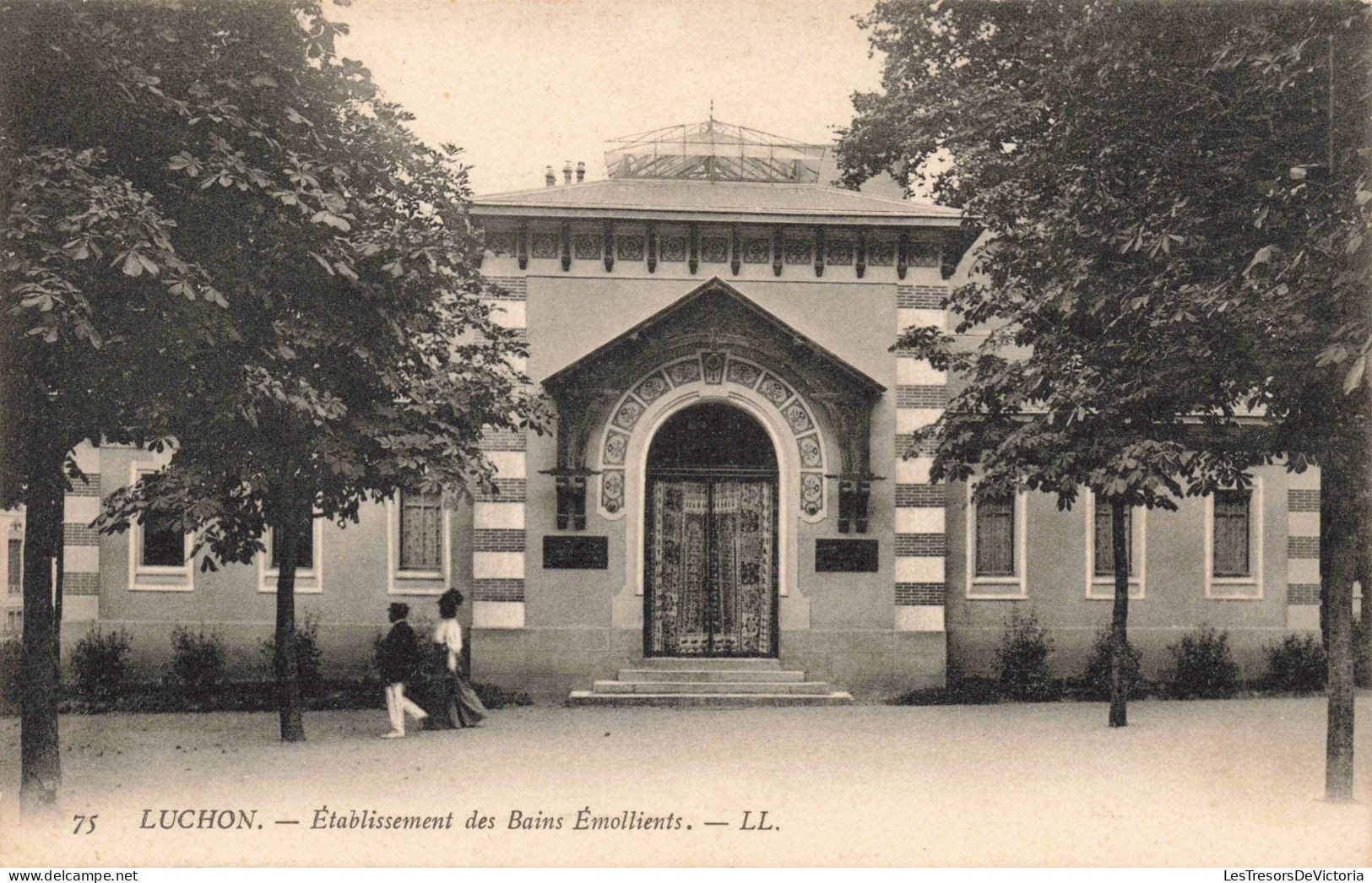 FRANCE - Luchon - Etablissement Des Bains Emollients - LL - Carte Postale Ancienne - Luchon