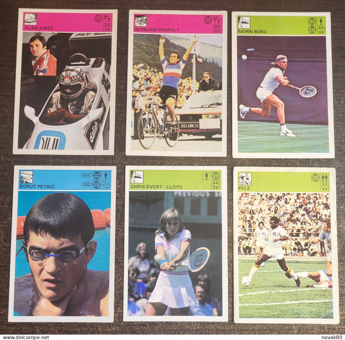 All Sports - Trading Card From Ex Yugoslavia  "SVIJET SPORTA" - SERIES XI / 1980. Total 27 Cards, Pele,Evert,Cosic, - Otros & Sin Clasificación