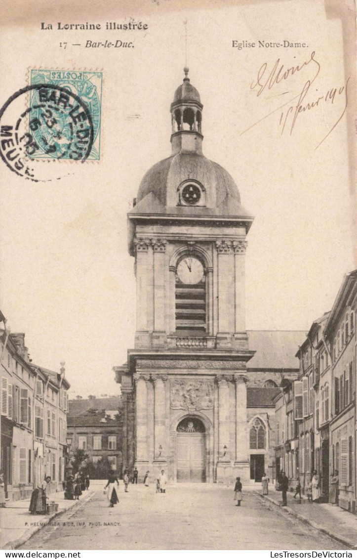 FRANCE - Bar Le Duc - Eglise Notre Dame - Carte Postale Ancienne - Bar Le Duc
