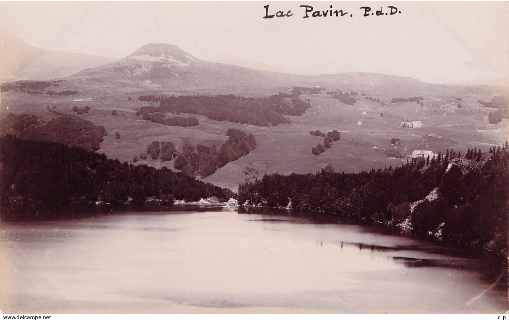 Pavin - Lac - Carte Photo   - CPA °J - Pont Du Chateau