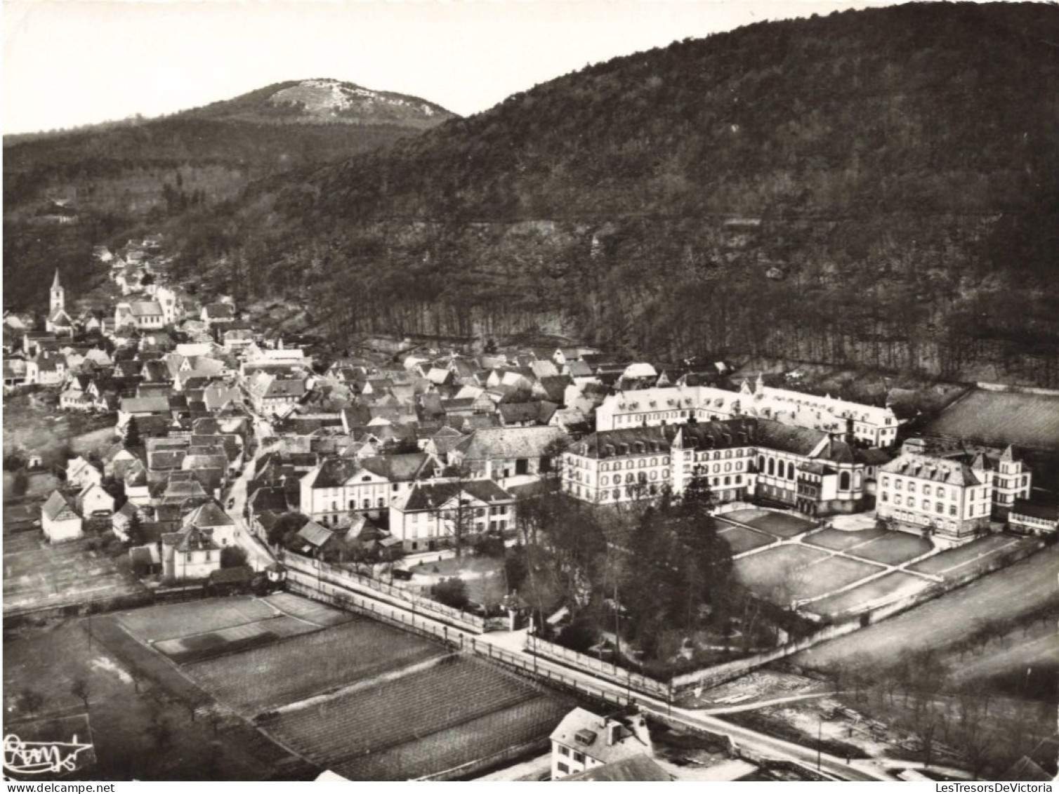 PHOTOGRAPHIE - Oberbronn - Vue Générale Aérienne - Carte Postale Ancienne - Photographie