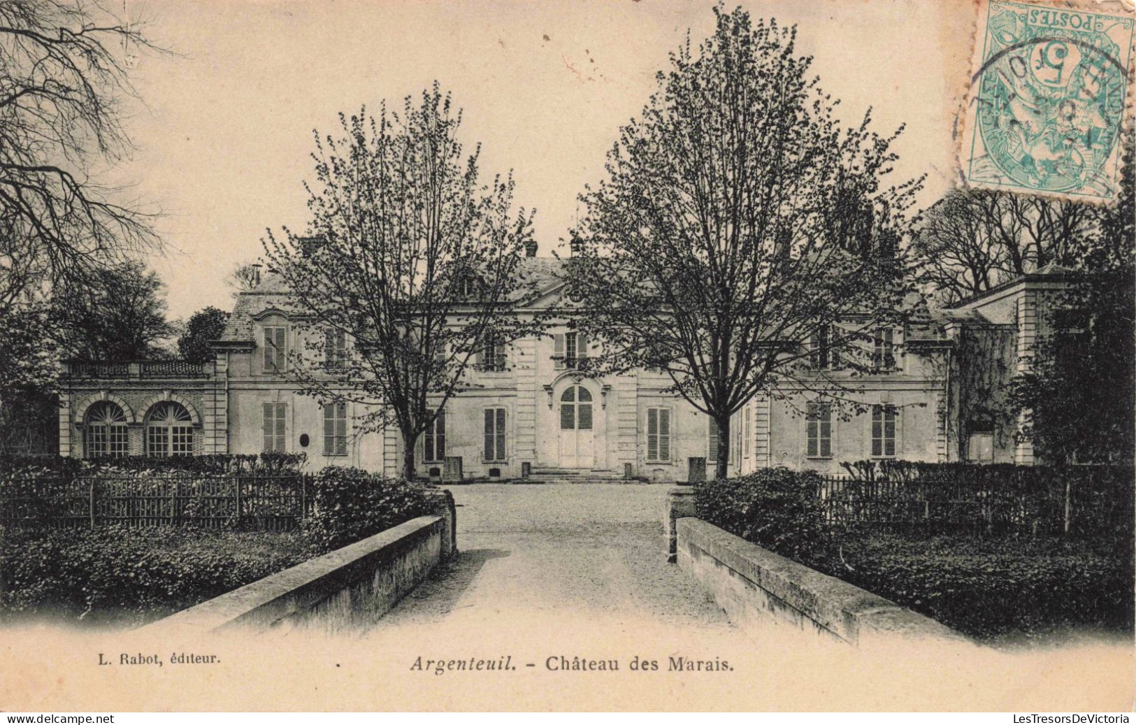 FRANCE - Argenteuil - Château Des Marais - Carte Postale Ancienne - Argenteuil