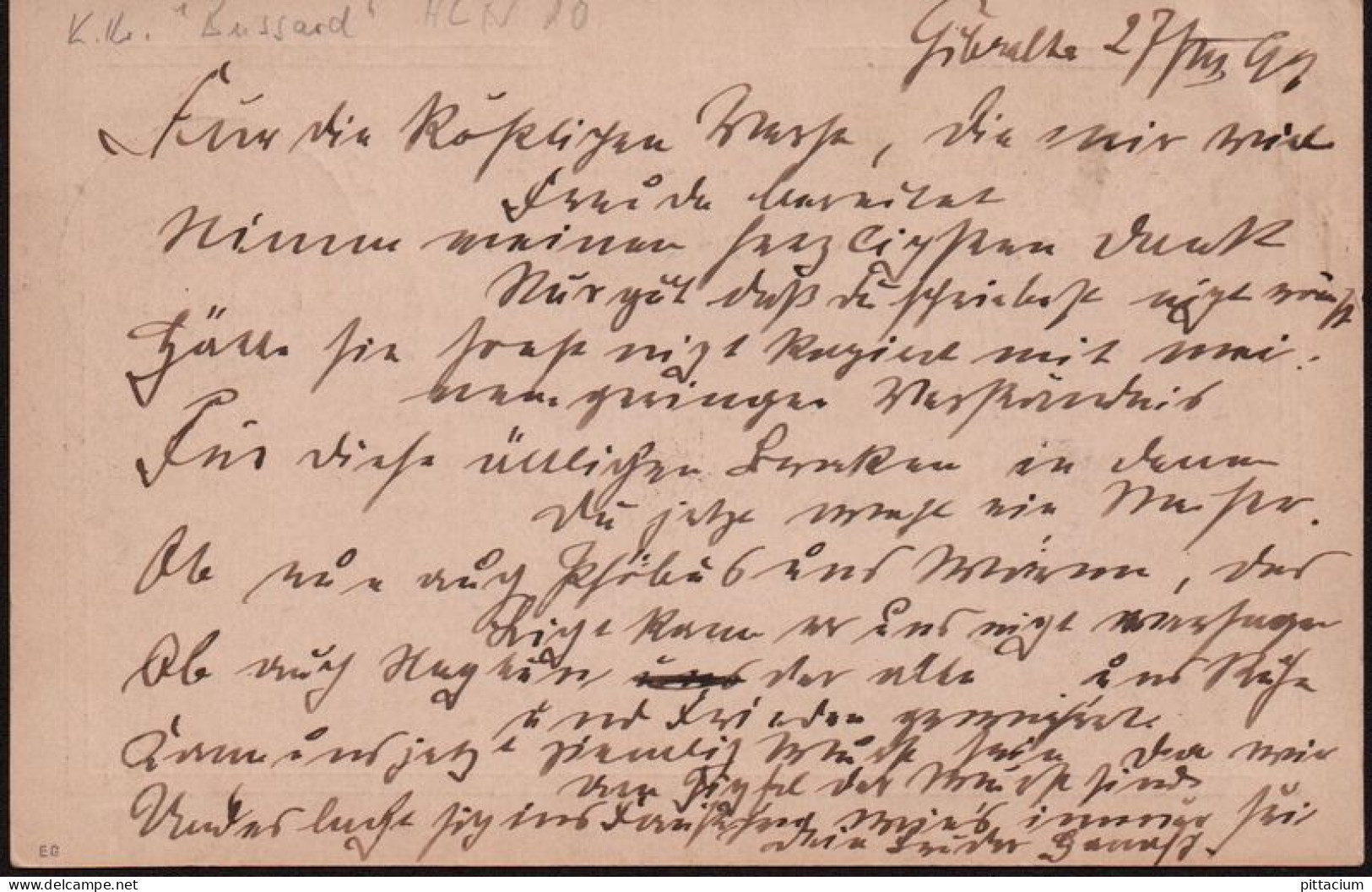 Deutschland 1899: Ganzsachen / Marineschiffspost | Marokko-Kriese | Gibraltar, Wiesbaden - Andere & Zonder Classificatie