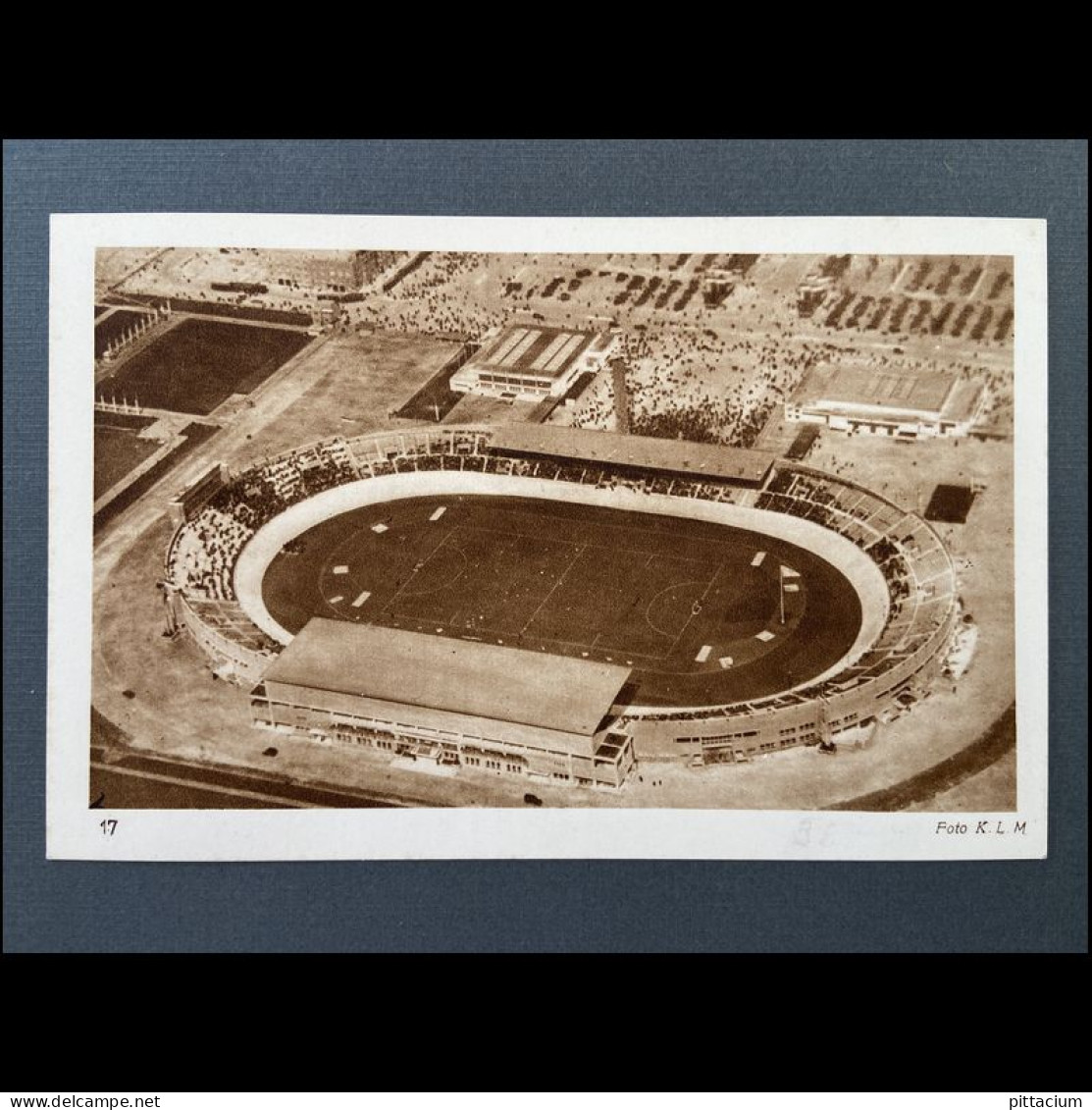 Niederlande 1928: Ansichtskarte  | Sport, Olympia| - Estate 1928: Amsterdam