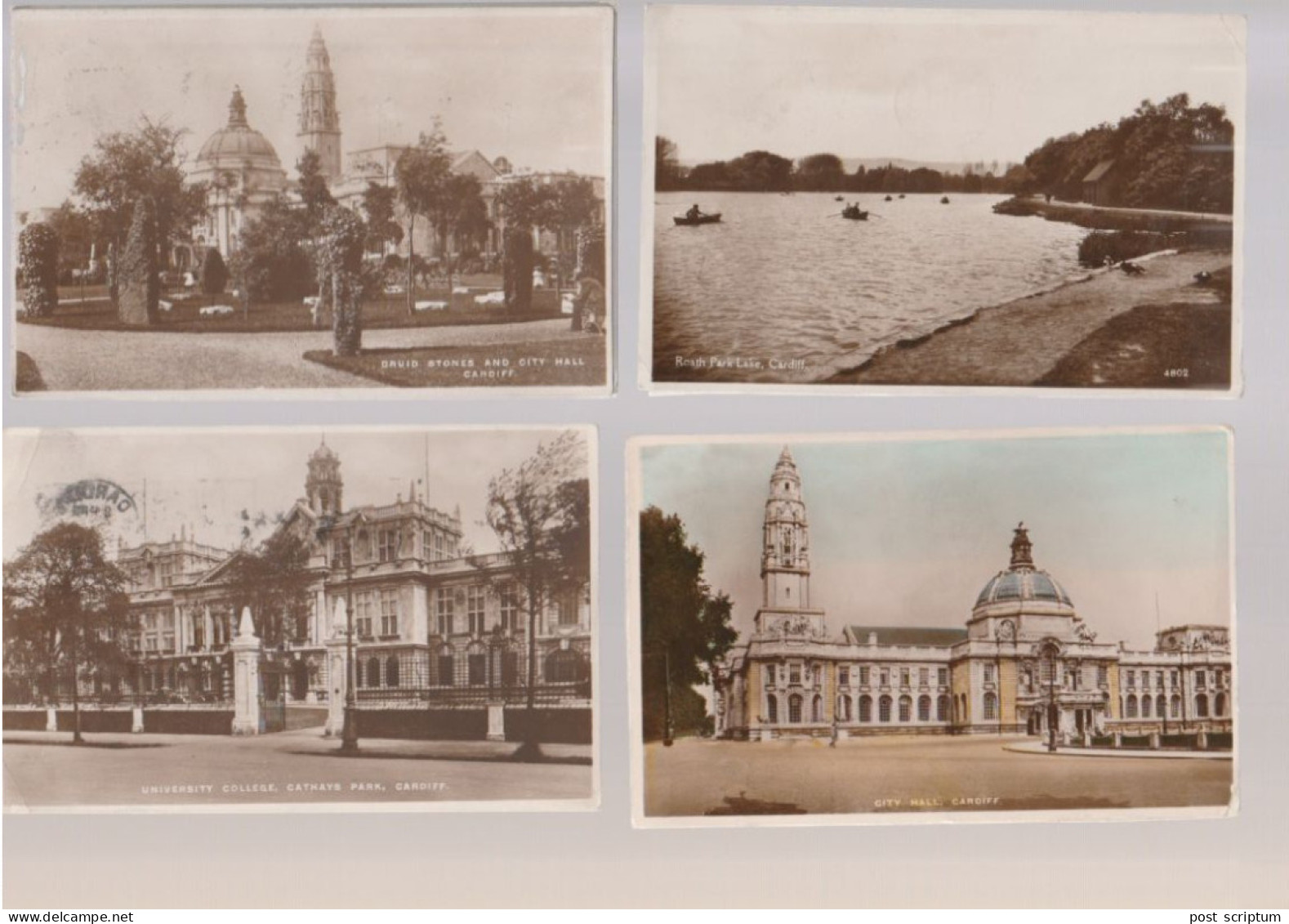 Royaume-Uni - Pays De Galles - Cardiff - 12 Cartes - Glamorgan