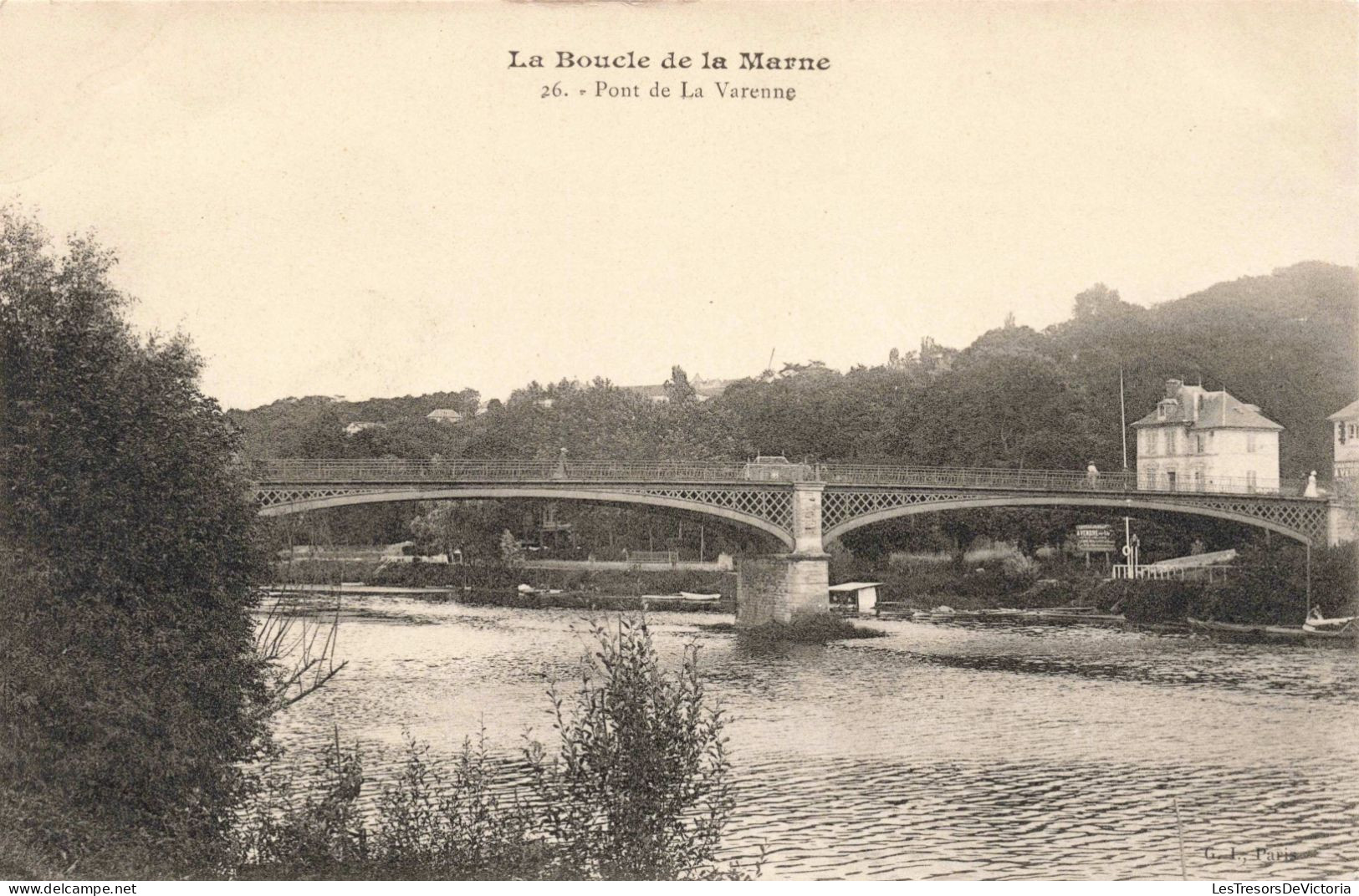 FRANCE - La Boucle De La Marne - Pont De La Varenne - Carte Postale Ancienne - Sonstige & Ohne Zuordnung