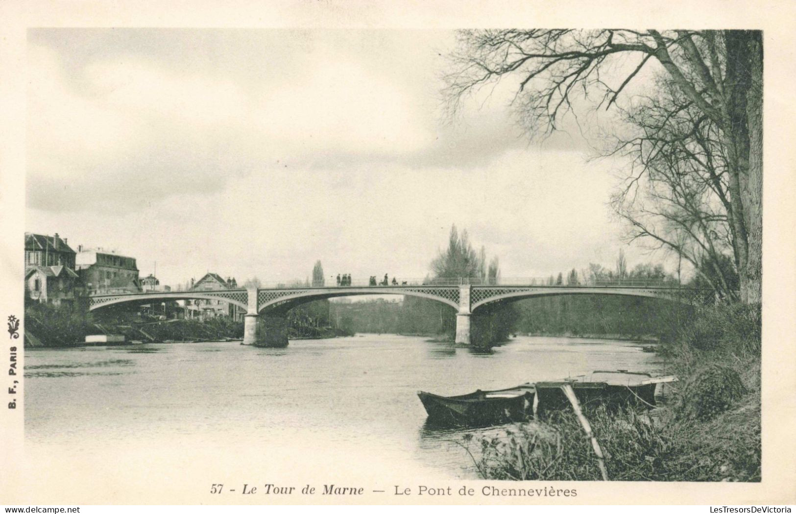 FRANCE - Le Tour De Marne - Le Pont De Chennevières - Carte Postale Ancienne - Chennevieres Sur Marne