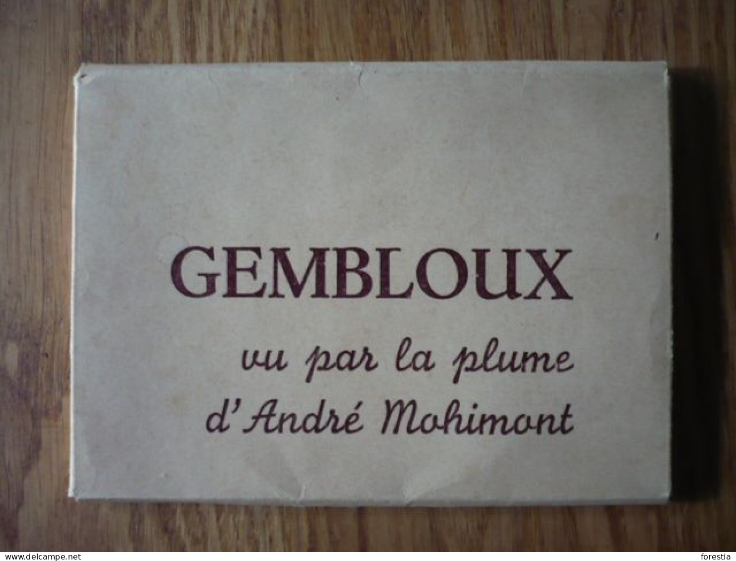 Gembloux - Vu Par La Plume D'André Mohimont - Cahier 12 CP - Gembloux