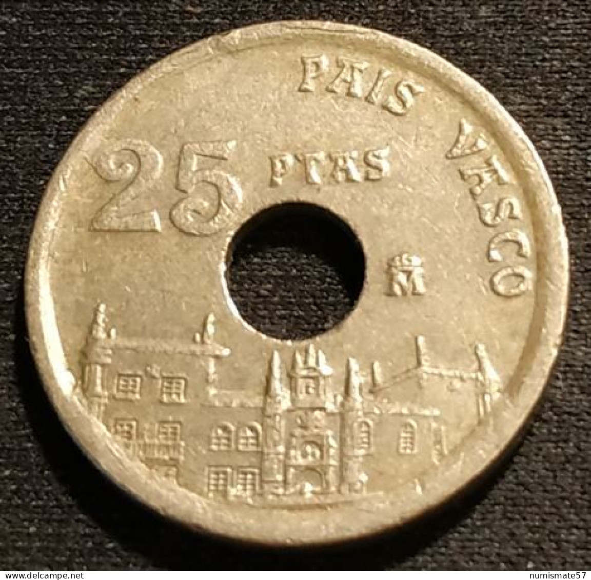 ESPAGNE - ESPANA - SPAIN - 25 PESETAS 1993 - KM 920 - Pays Basque - PAIS VASCO - 25 Peseta