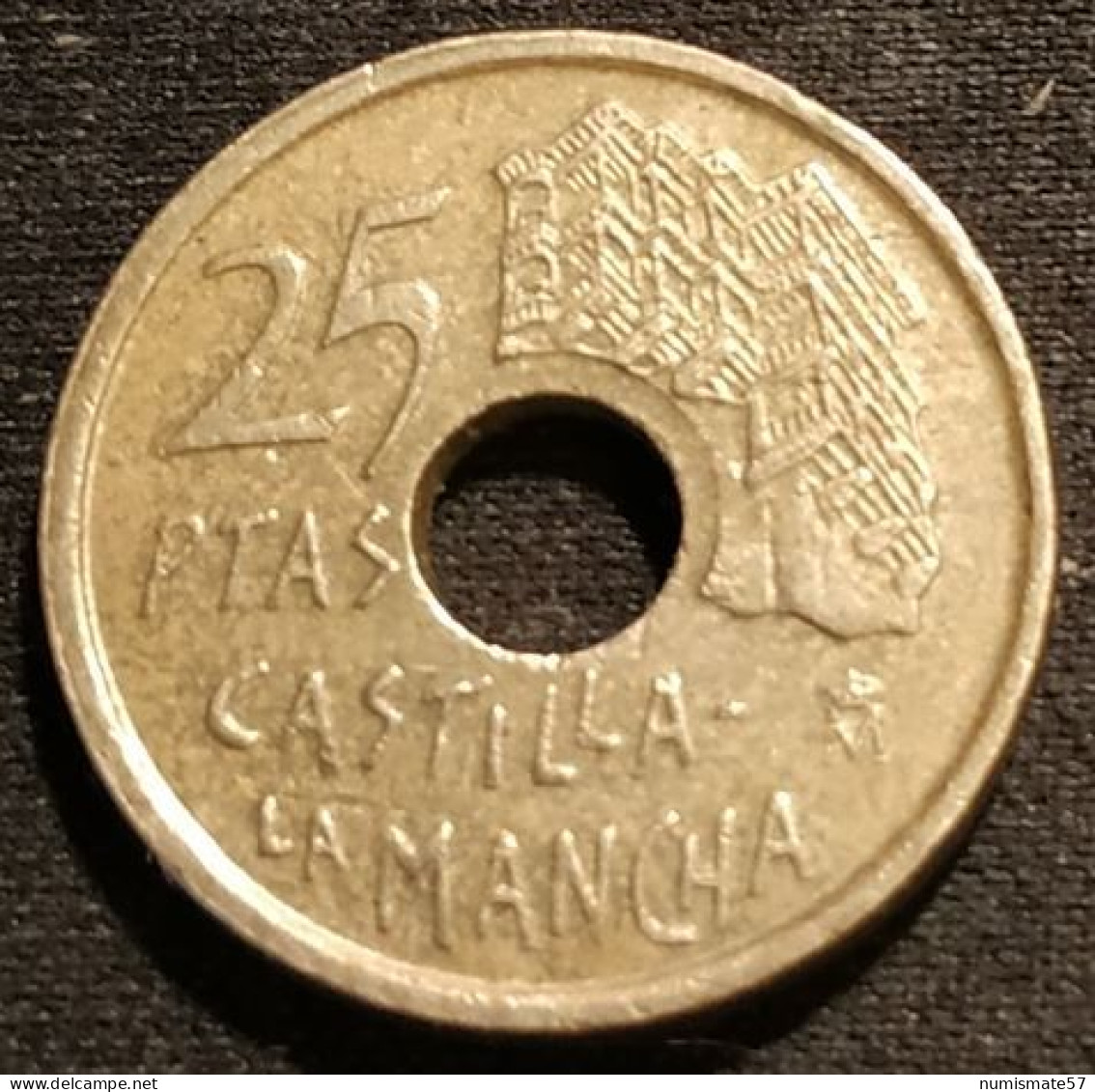 ESPAGNE - ESPANA - SPAIN - 25 PESETAS 1996 - KM 962 - Castille-La Manche - CASTILLA-LA MANCHA - 25 Pesetas