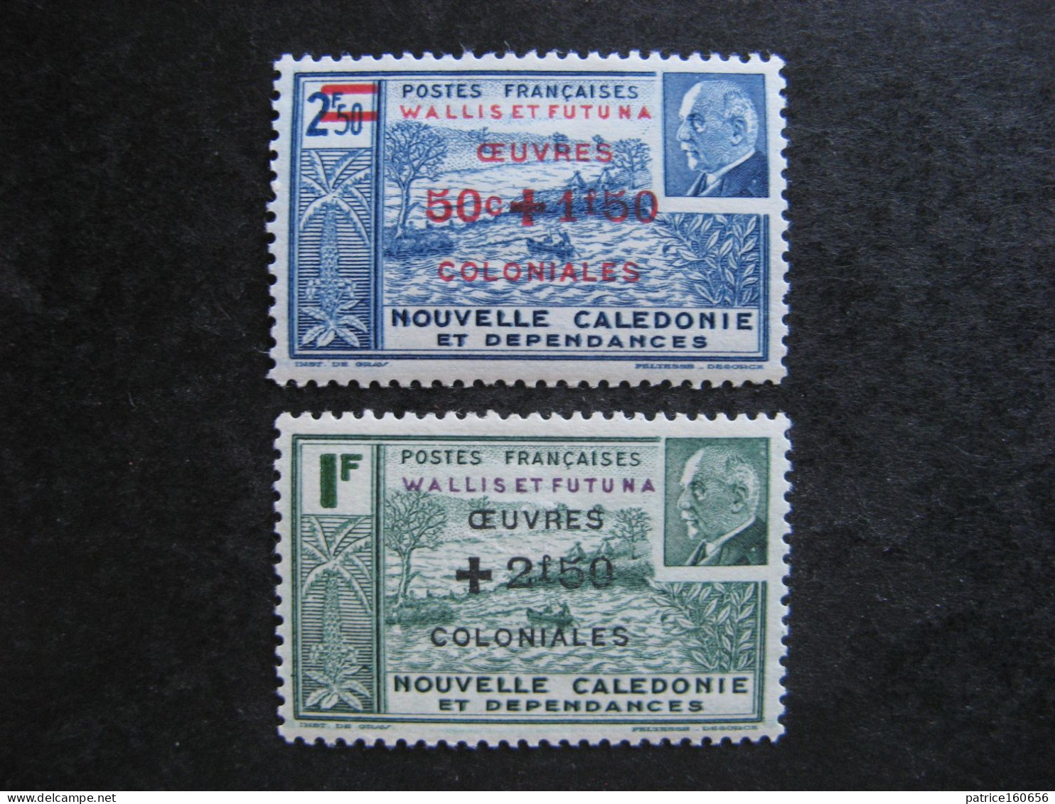 Wallis Et Futuna: Paire N° 131 Et N° 132, Neufs X. - Nuevos