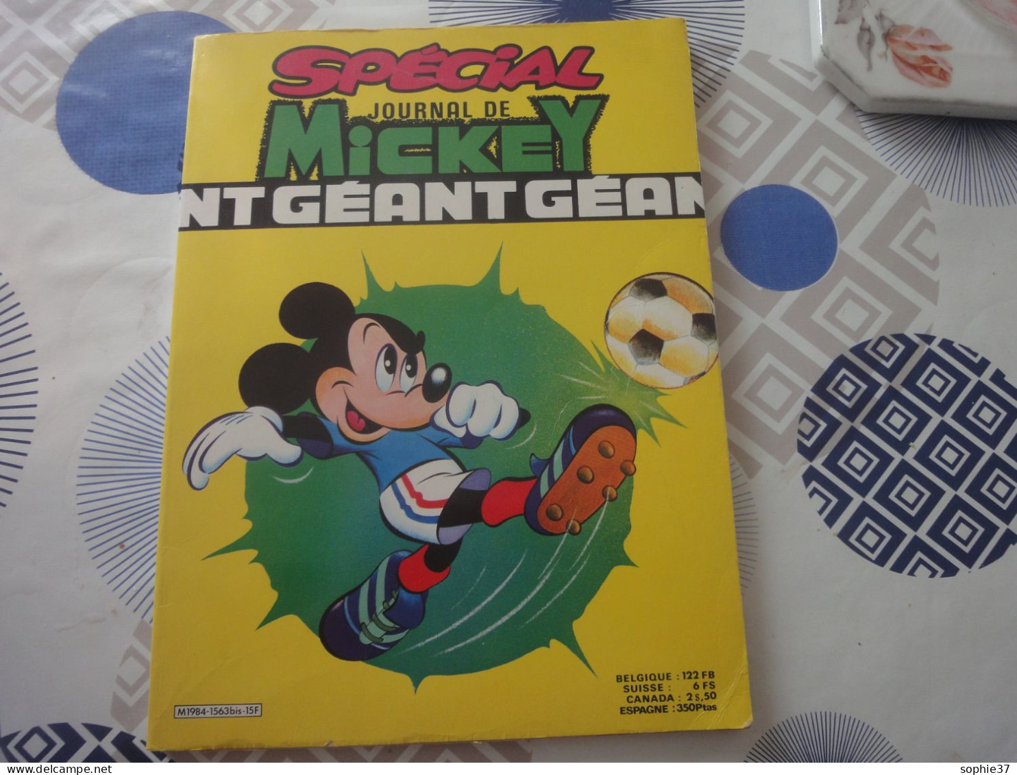 Spécial Michey Géant-n°1563bis-1982 - Disney