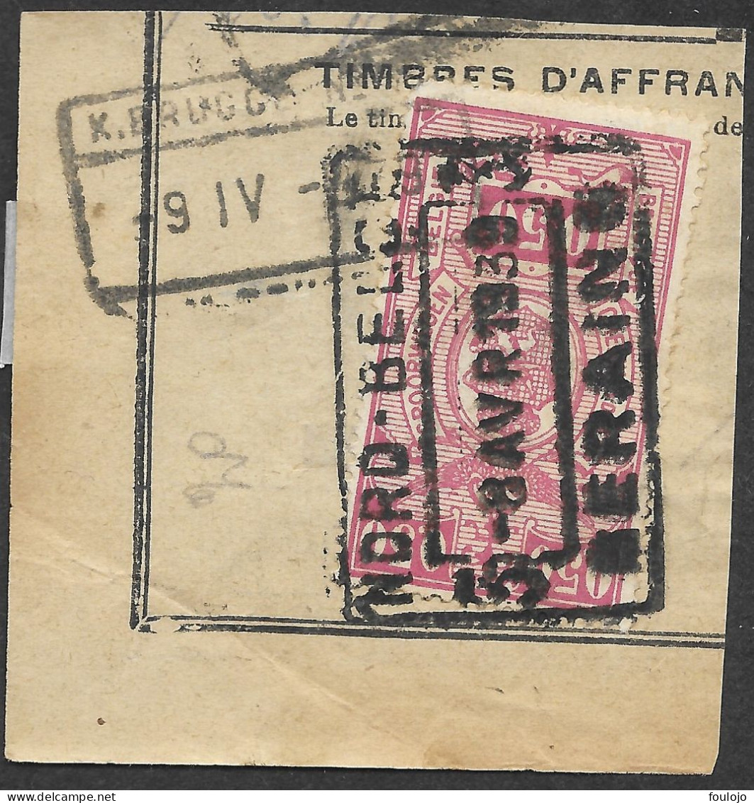 TR141 Oblit. Nord-belge Seraing Le 8 Avr 1939 (Alb Vert Lot 11) - Documenten & Fragmenten
