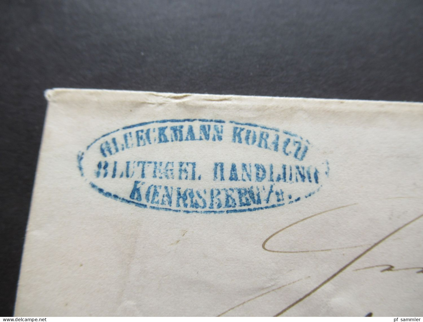 AD NDP 18.9.1869 Mi.Nr.16 EF Mit Klarem K2 Koenigsberg Pr. / Ostpreußen Nach Curslack Bergedorf Mit Ank. Stempel - Brieven En Documenten