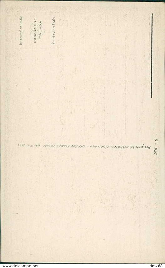 MAUZAN SIGNED 1910s POSTCARD - PIERROT KISSING WOMAN & CAR - N.276/6  (4804) - Mauzan, L.A.