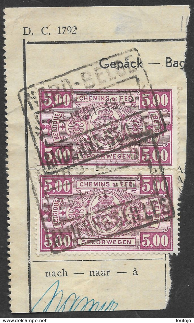 TR249 Oblit. Nord-belge Andenne-Seilles 25 MAI 1943 (Alb Vert Lot 14) - Documenten & Fragmenten