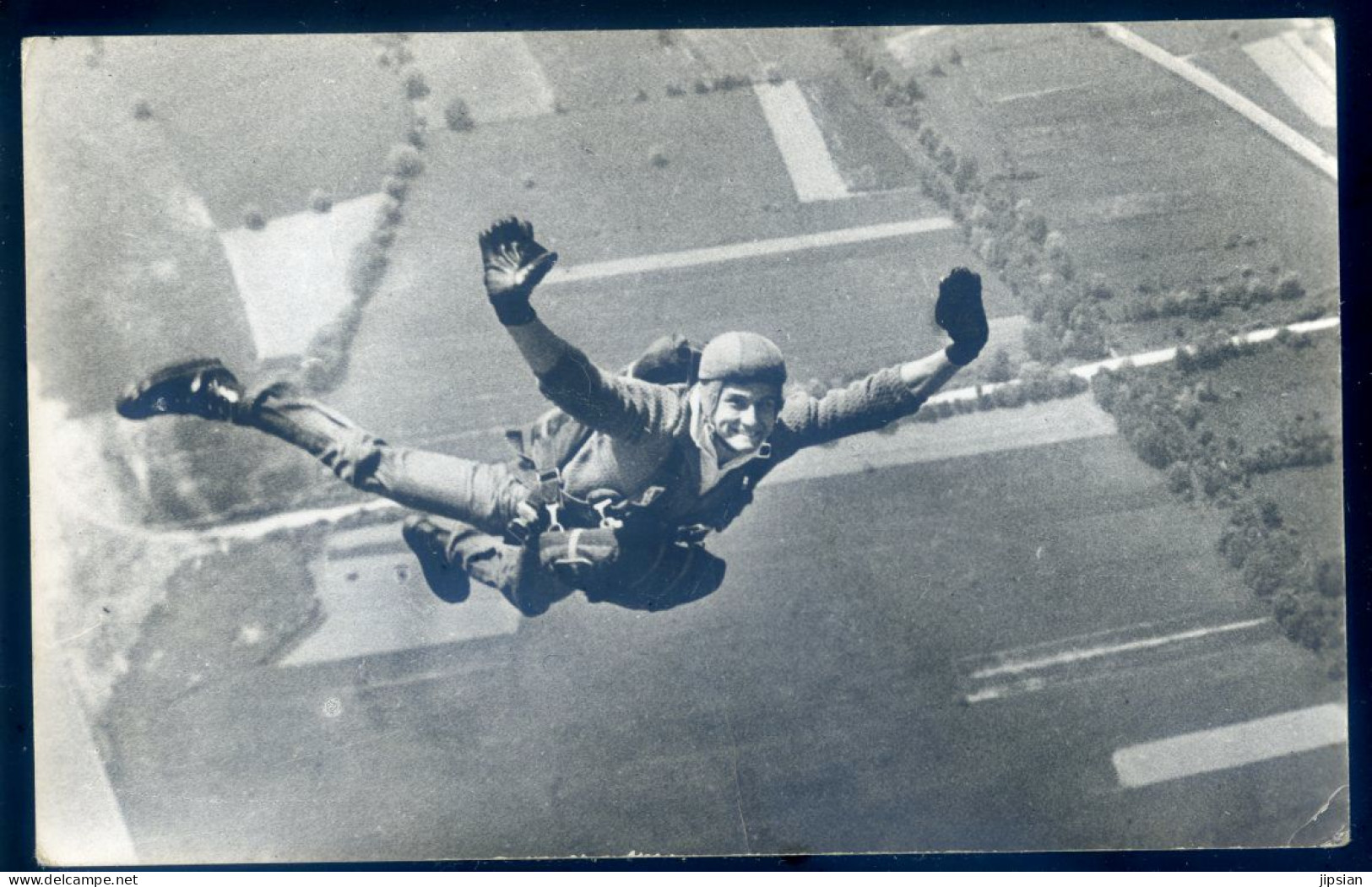 Cpsm Gérard Trèves USA 1962 Champion Du Monde De Précision D' Atterrissage   JUI23-23 - Fallschirmspringen