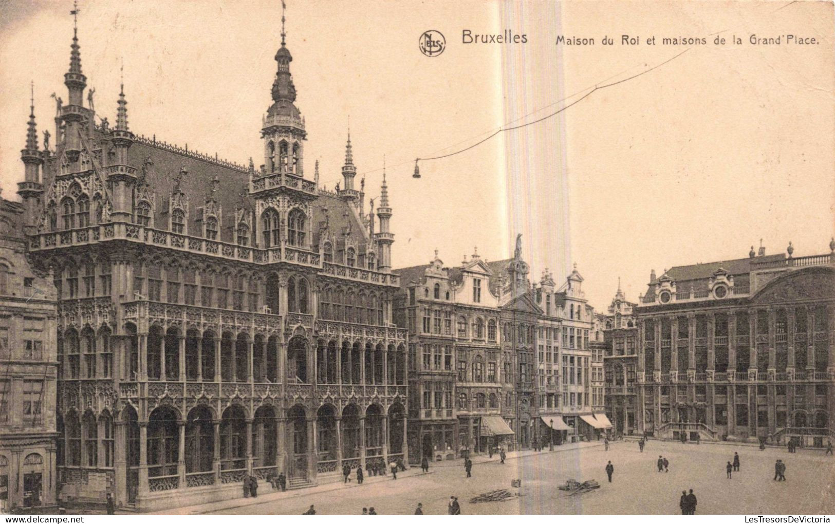 BELGIQUE - Bruxelles - Maison Du Roi Et Maisons De La Grand'place - Carte Postale Ancienne - Plätze