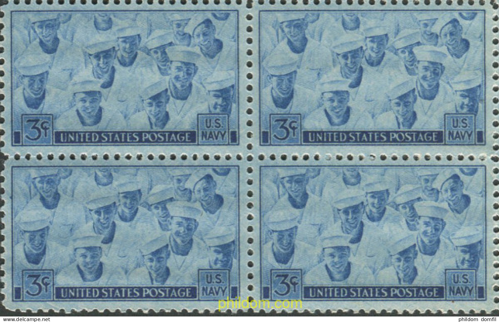 689607 MNH ESTADOS UNIDOS 1945 US NAVY - Ongebruikt